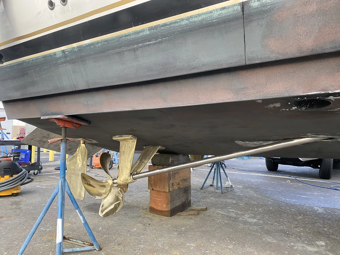 Everett Yacht Service | Bottom Paint and Running Gear