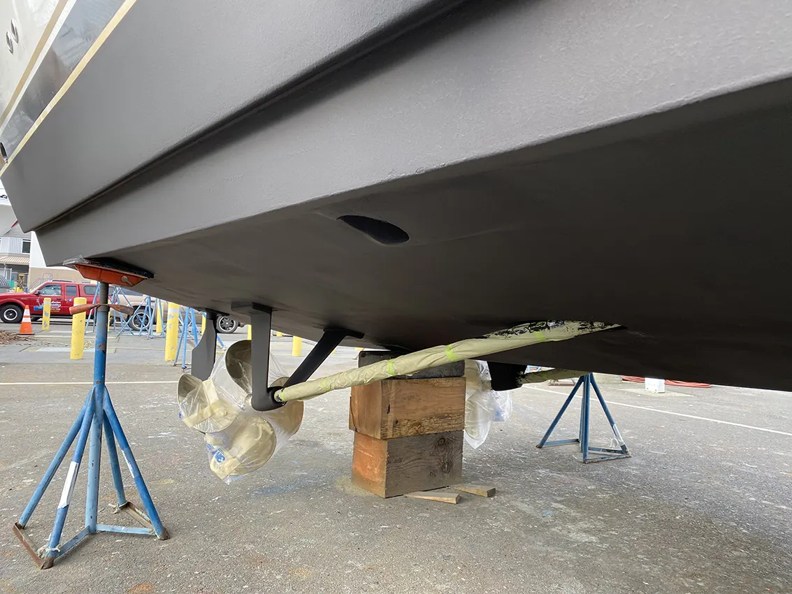 Everett Yacht Service | Bottom Paint and Running Gear