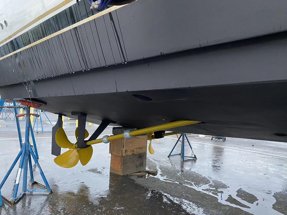 Everett Yacht Service | Bottom Paint and Running Gear