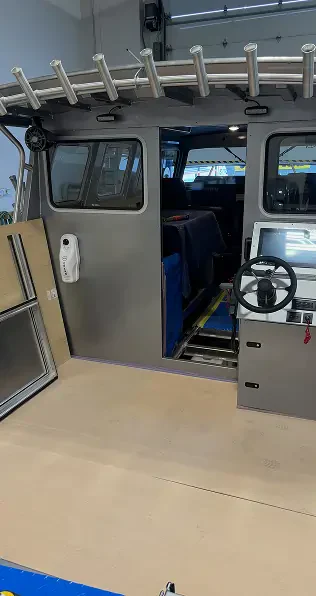 custom aluminum utility boat